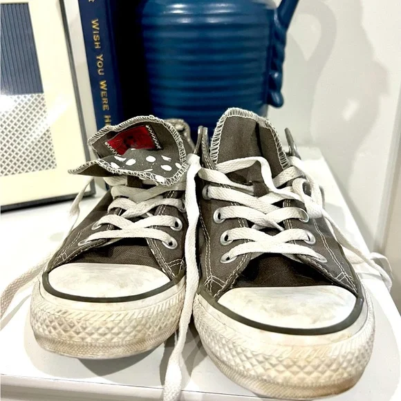 Converse Grey Low Profile Sneaker - Picture 2 of 4